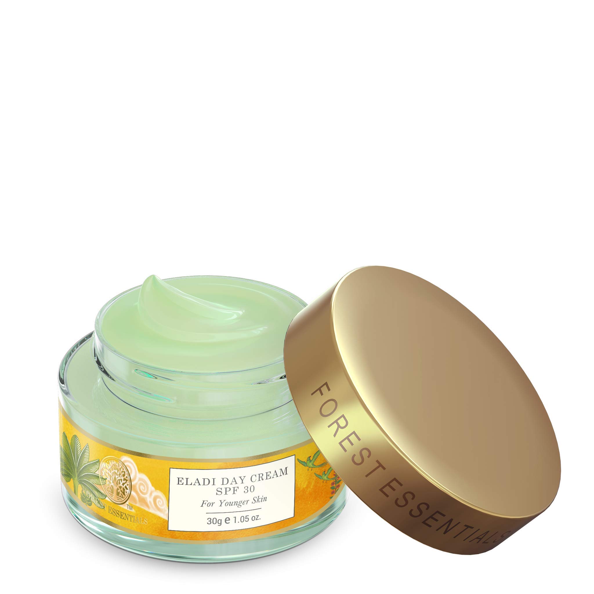 Forest Essentials Soundarya Radiance Cream With 24K Gold & SPF 25& Forest Essentials Eladi Day Cream SPF 30 – view 7