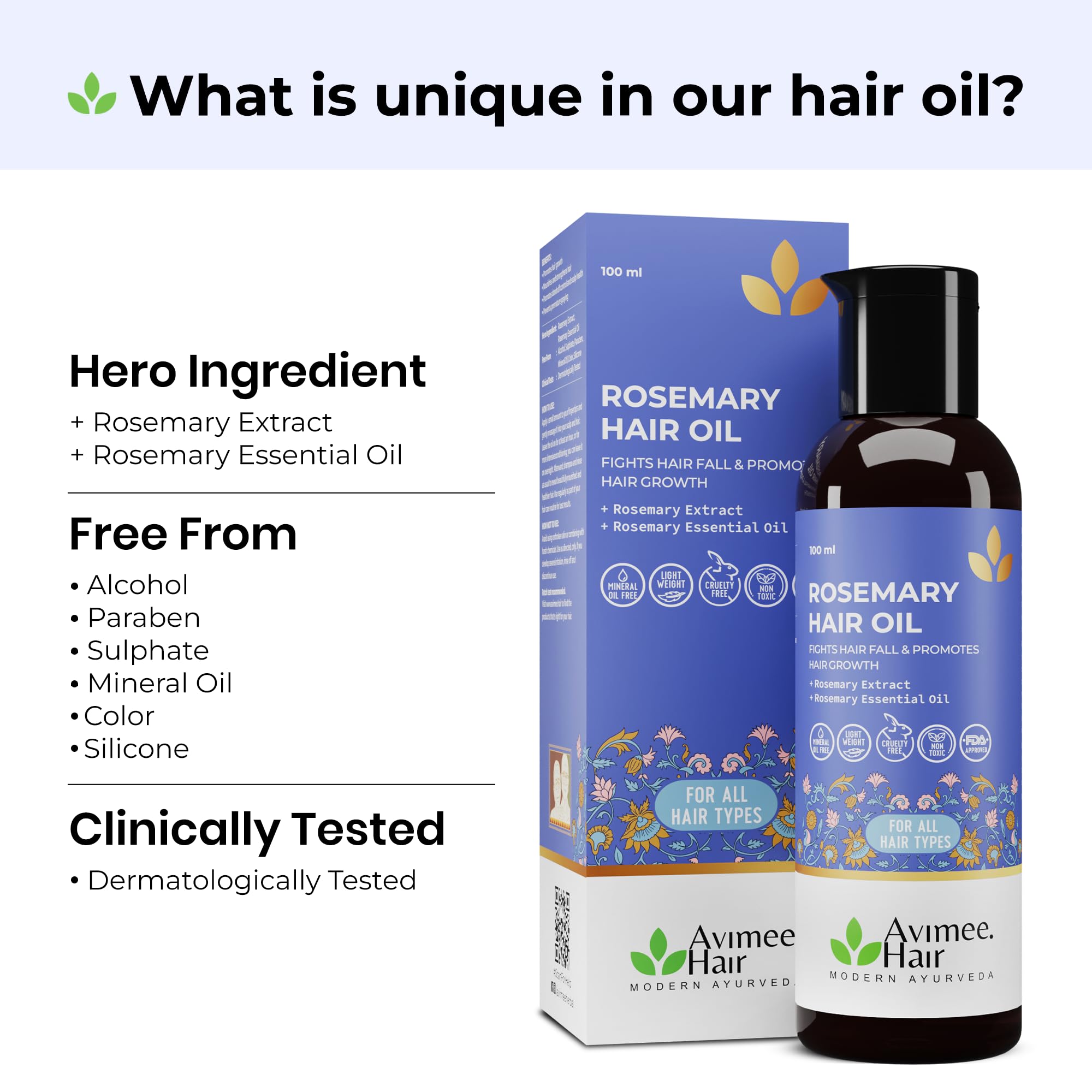 Avimee Herbal Super Saver Combo for Hair Growth & Hair Fall – view 4