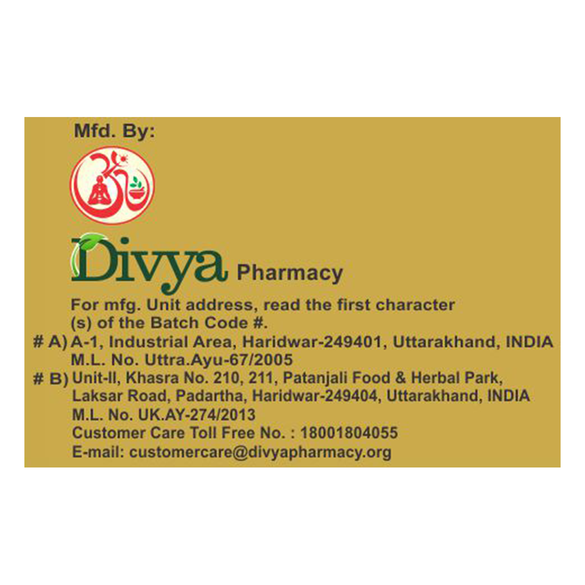 Divya Vang Bhasma 5 g – view 4