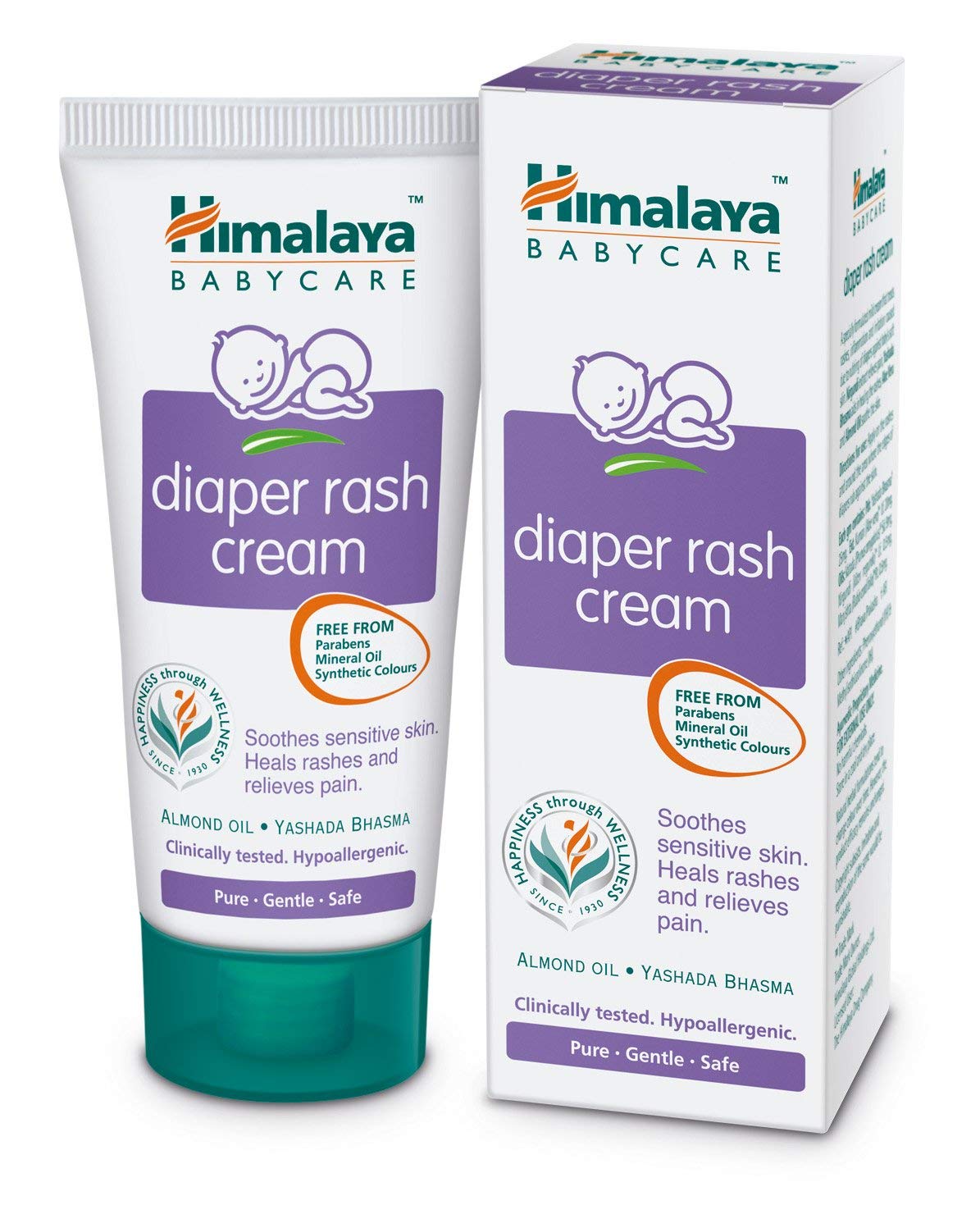 Himalaya diaper rash cream 20g tube for newborns and babies