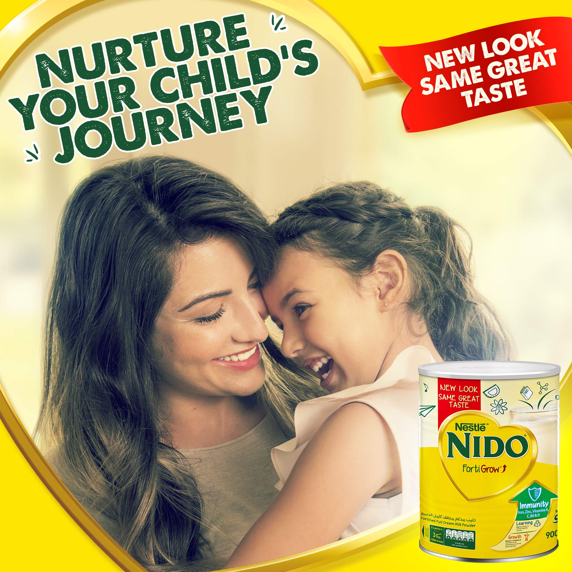 Nido Fortified Milk Powder 900g – view 2