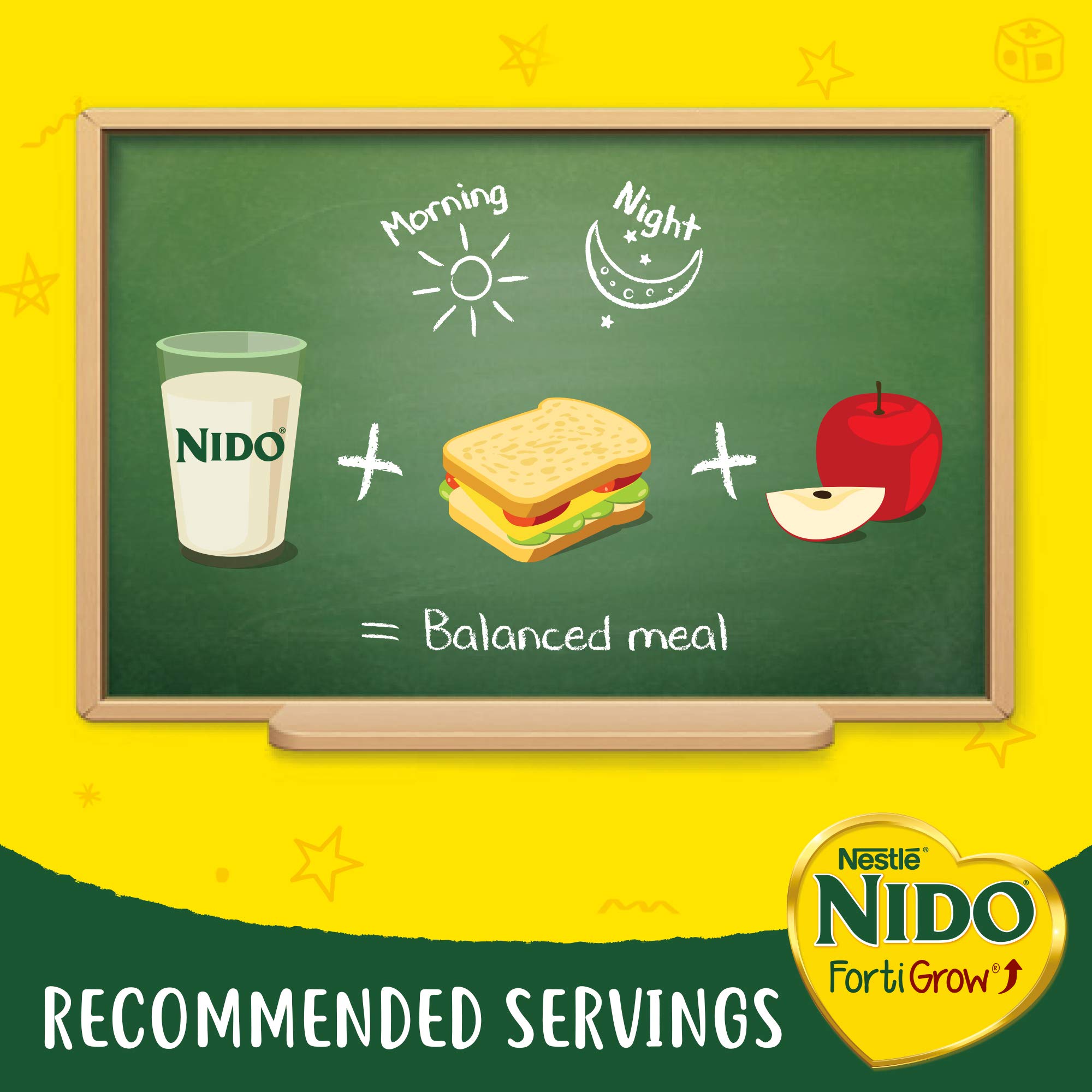 Nido Fortified Milk Powder 900g – view 4