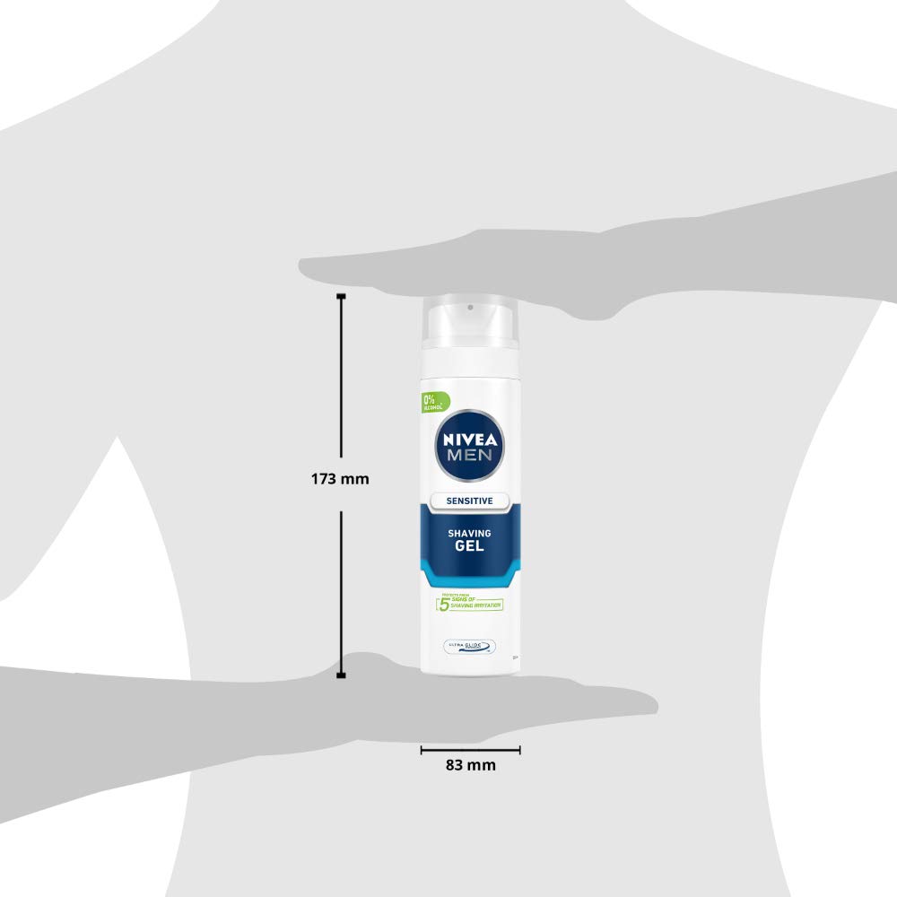 NIVEA MEN Shaving, Sensitive Shaving Gel, 200ml – view 4