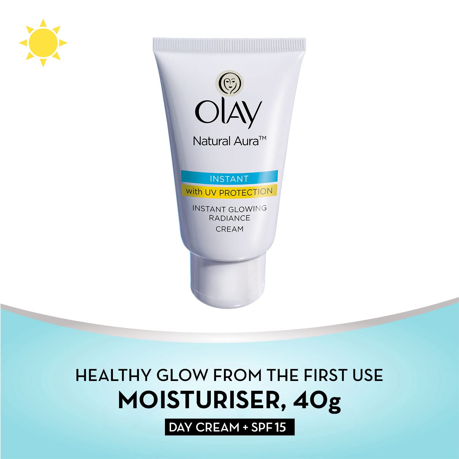 Olay Cream Natural Aura Vitamin B3, Pro B5, E With Uv Protection,40 Gm – view 2