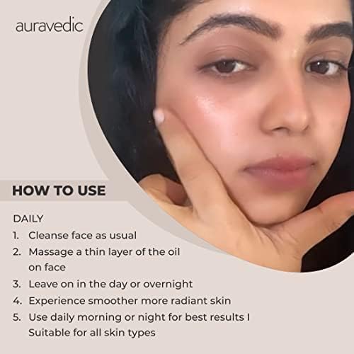 Auravedic Kumkumadi Glow Boosters, Kumkumadi Tailam (30ml) & Face Cream (100gm), Brightening & Hydrating Skincare Combo for Radiant Skin, For Men & Women – view 7