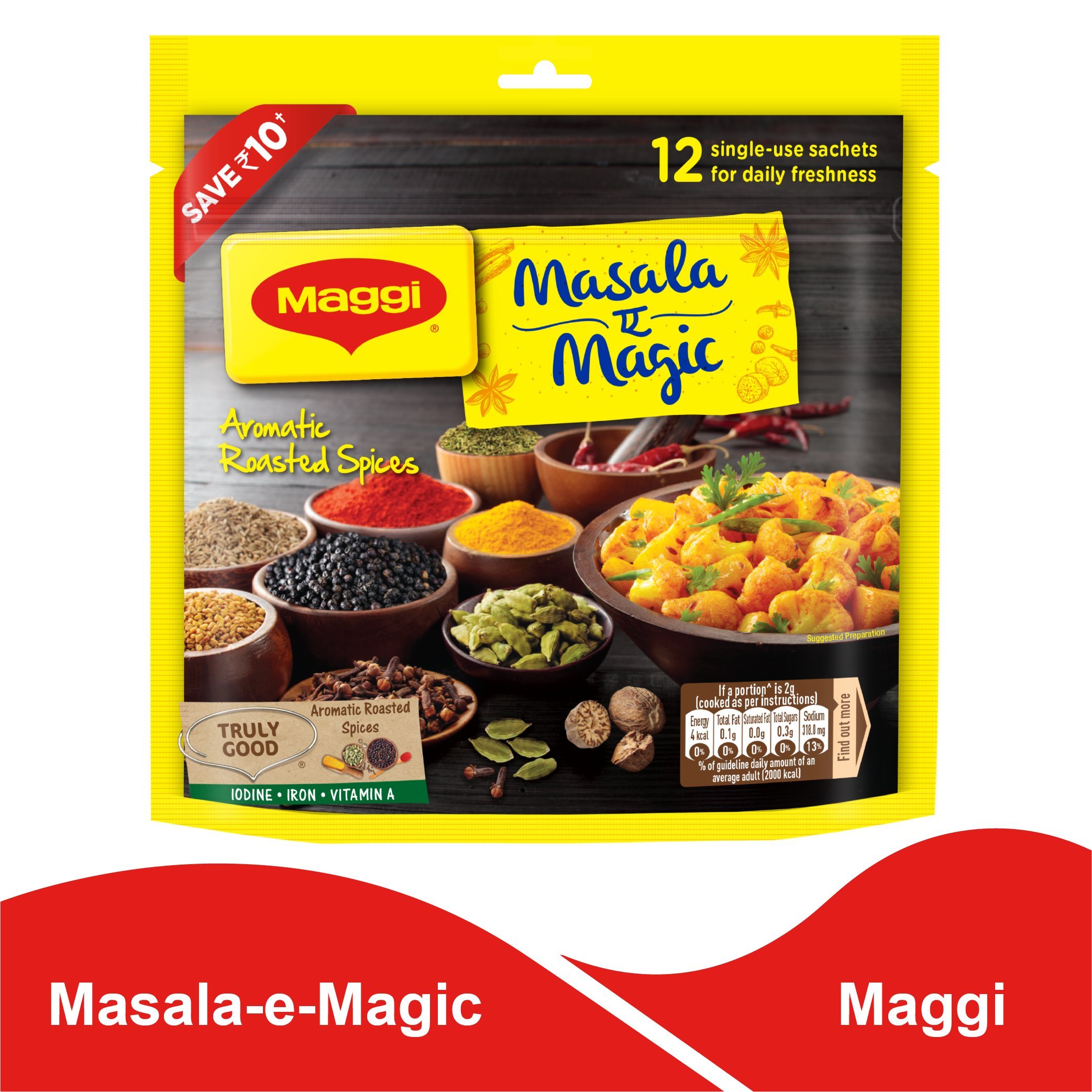 Maggi Masala-Ae-Magic Share Bag, 78G – view 3