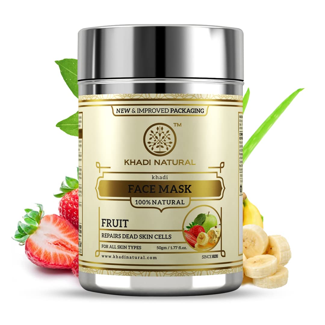 Khadi Natural 50 g fruit herbal face mask container front view