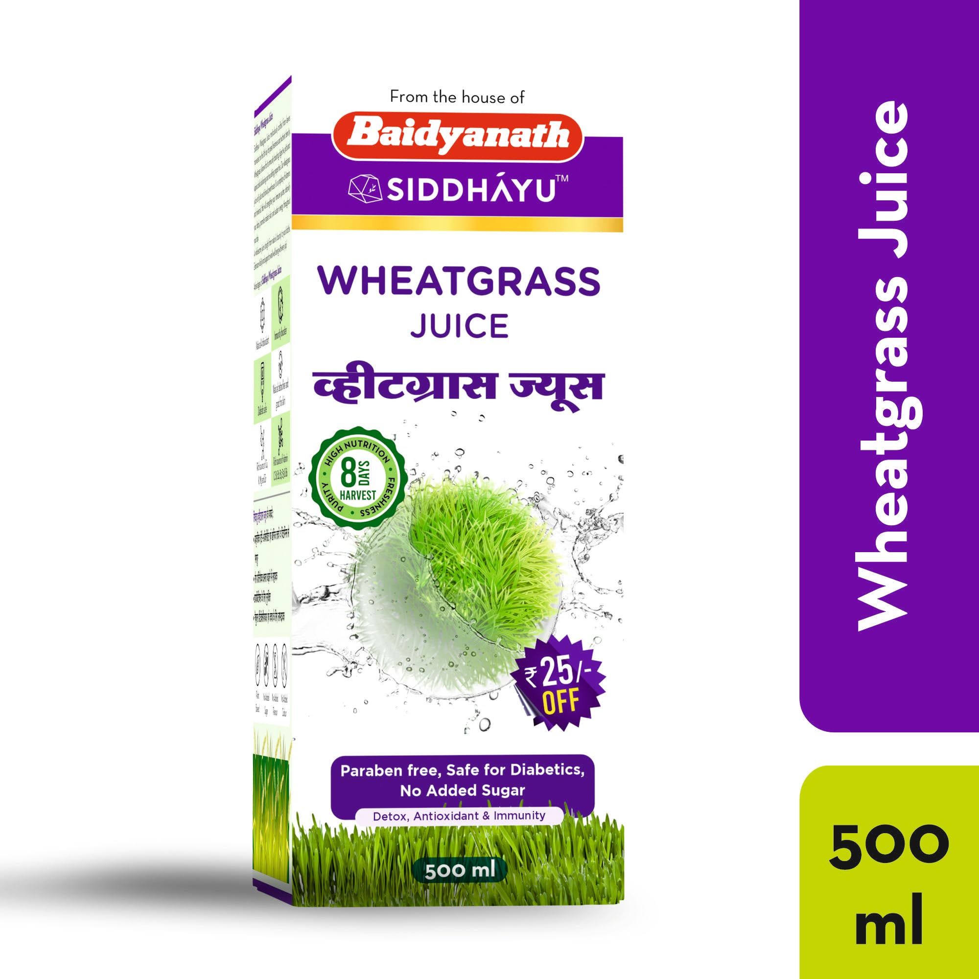 Baidyanath Wheatgrass Juice - 500ml – view 9