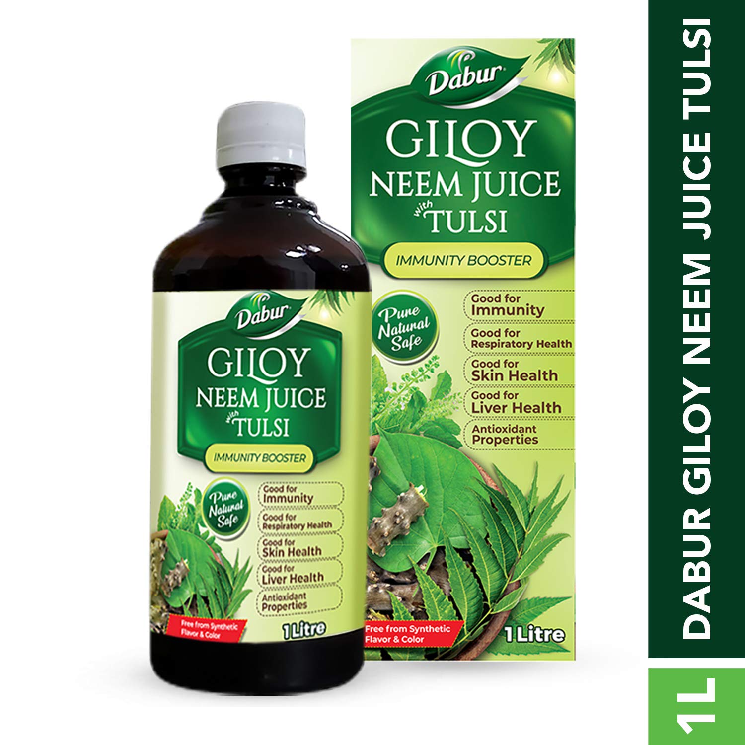 Dabur Giloy Neem Tulsi Juice - 1L – view 2
