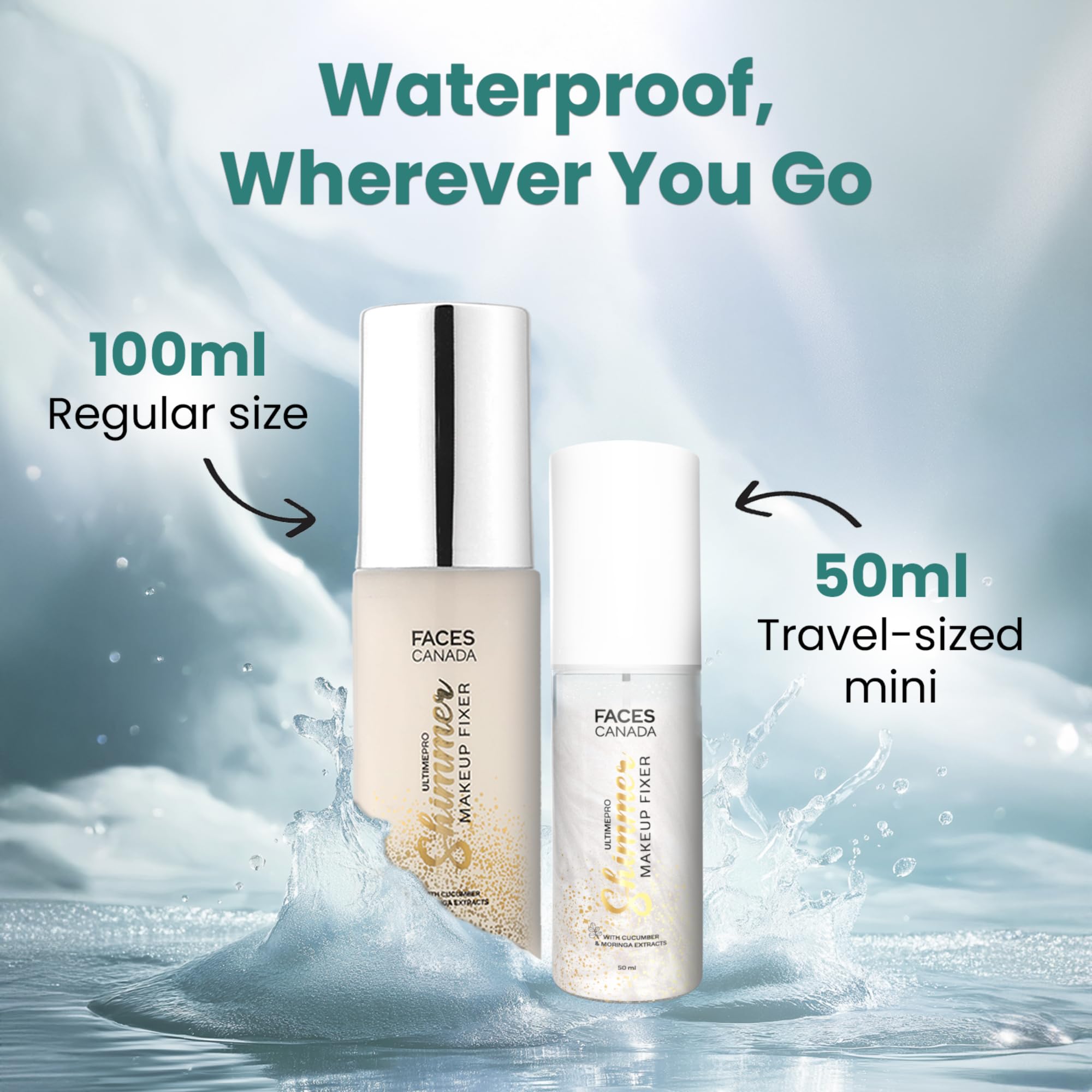 FACESCANADA Ultime Pro Shimmer Makeup Fixer, 100Ml – view 7