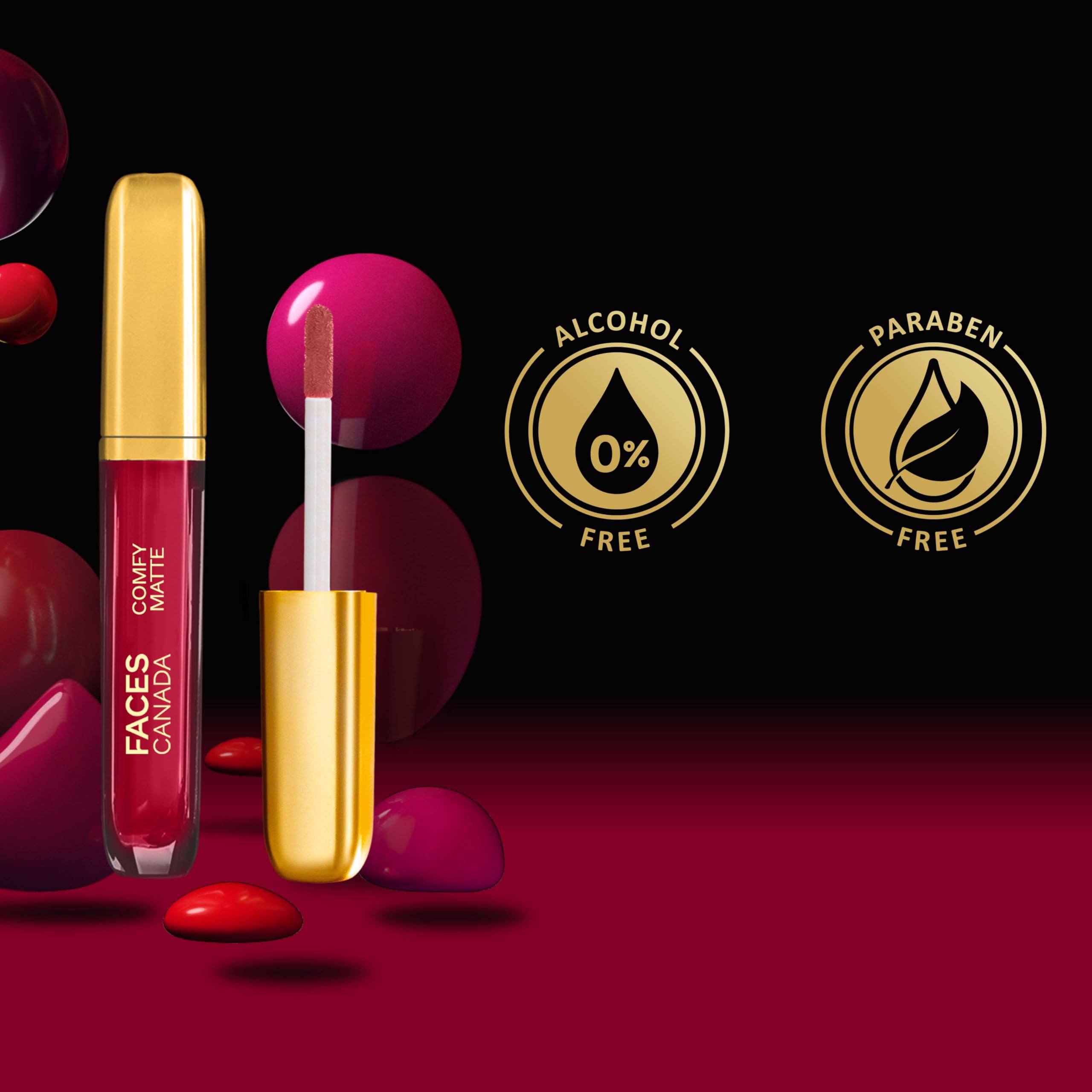 FACES CANADA Comfy Matte Liquid Lipstick - Ghost Mode 31, 3.8 ml – view 6