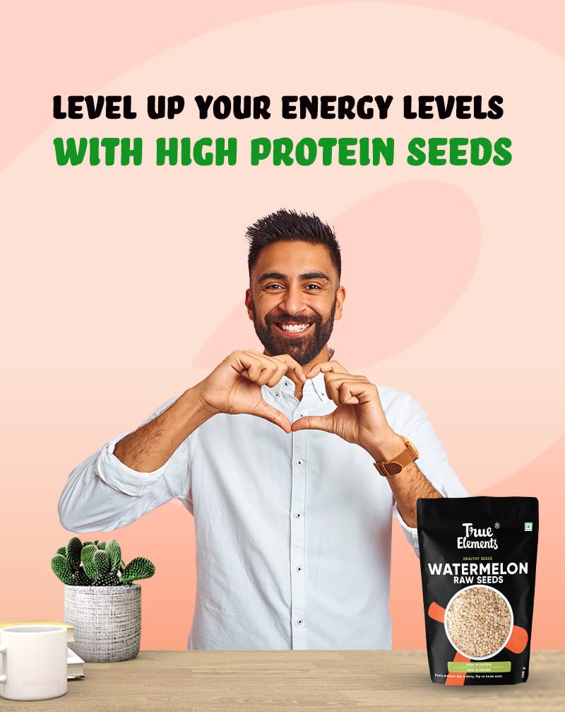True Elements Watermelon Seeds 500g - High in Protein Seeds – view 6