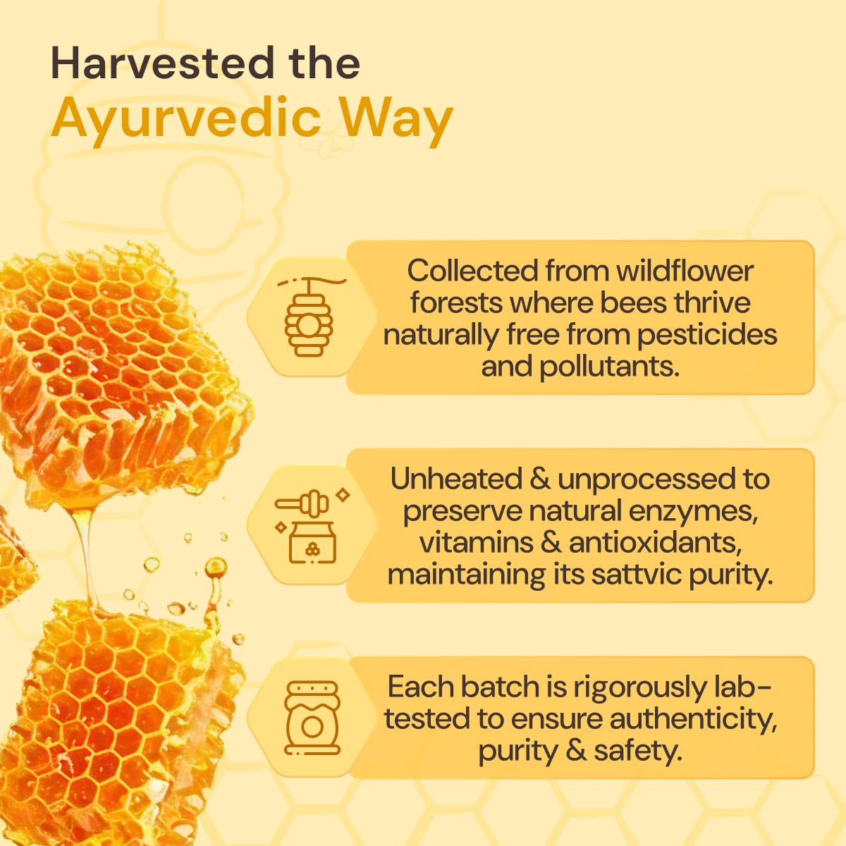 Maharishi Ayurveda Organic Certified Honey – view 3