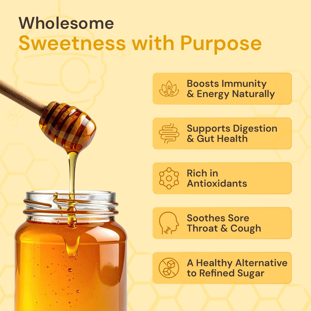 Maharishi Ayurveda Organic Certified Honey – view 4
