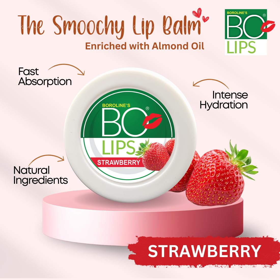 BOROLINE Bo Lips Nourishing Lip Balm – view 2