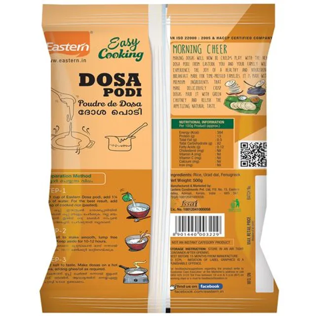 Eastern Podi - Dosa, 500 G Pouch – view 2