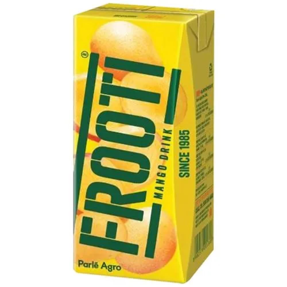 Single Frooti Mango Tetra 125 ml boxed fruit drink pack
