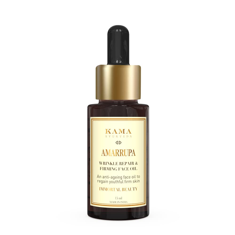15 ml Amarrupa facial oil bottle for wrinkle-focused skincare