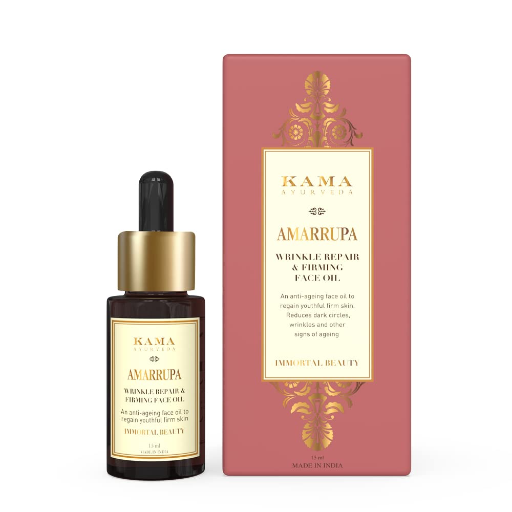 KAMA AYURVEDA AMARRUPA WRINKLE REPAIR & FIRMING FACE OIL 15ML – view 2
