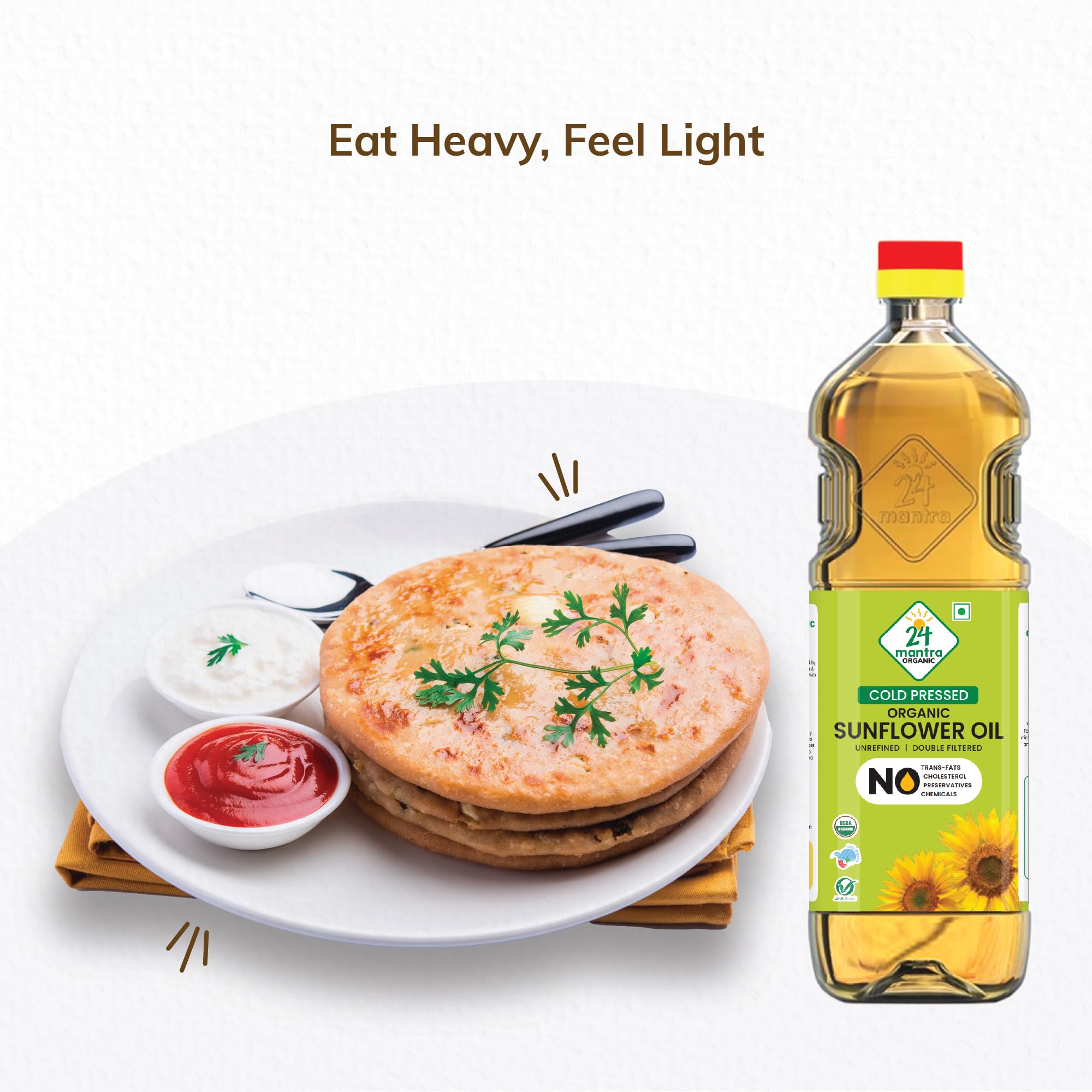 24 Mantra Organic Coldpressed Sunflower Oil 1L – view 6