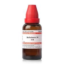 Belladonna 30CH homeopathic remedy 30 ml bottles pack of 2