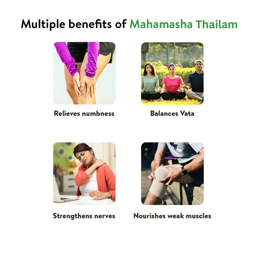 Kerala Ayurveda Mahamasha Thailam 200ml – view 3