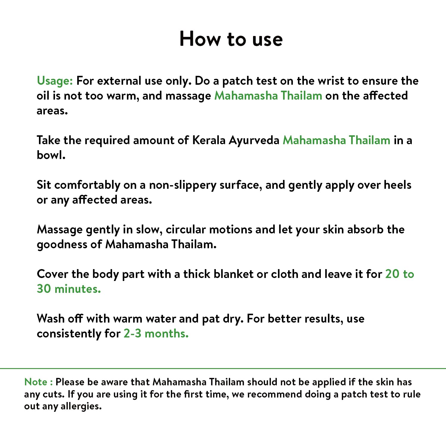 Kerala Ayurveda Mahamasha Thailam 200ml – view 4