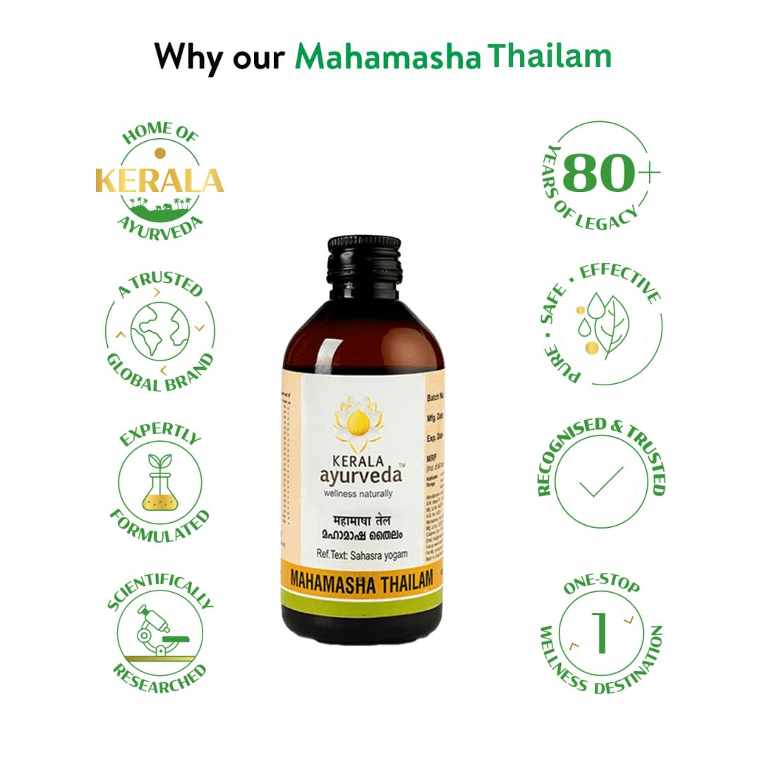Kerala Ayurveda Mahamasha Thailam 200ml – view 5