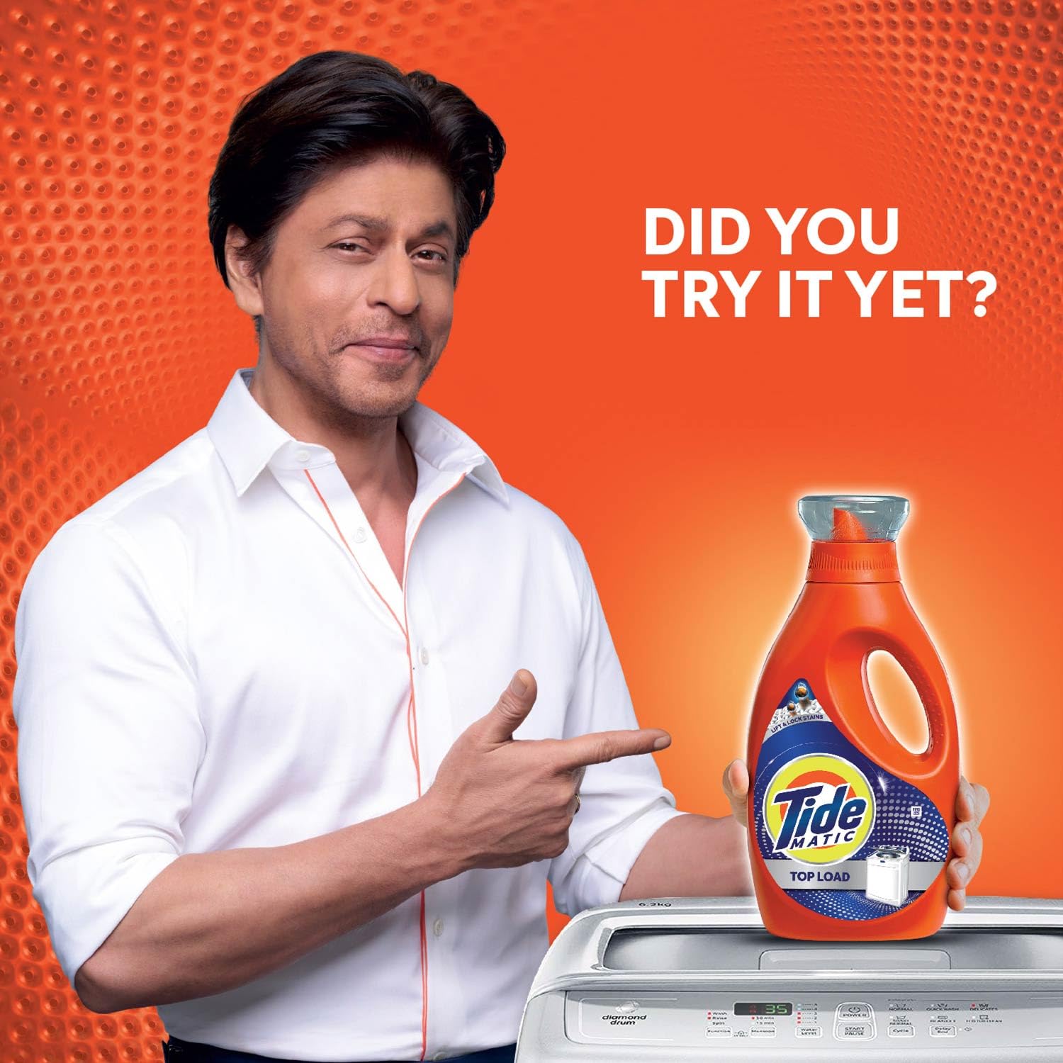 Tide Matic Liquid Detergent 3.2L Top Load Washing Machine – view 5