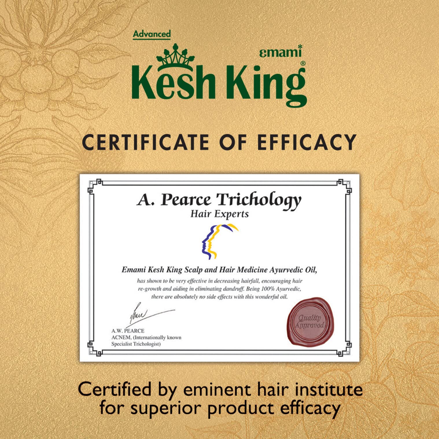 Kesh King Ayurvedic Anti Hairfall Hair Oil – view 3