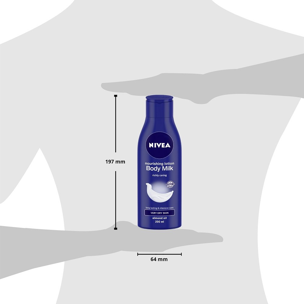 Nivea Nourishing Lotion Body Milk for 48H Moisturization, 200ml – view 5
