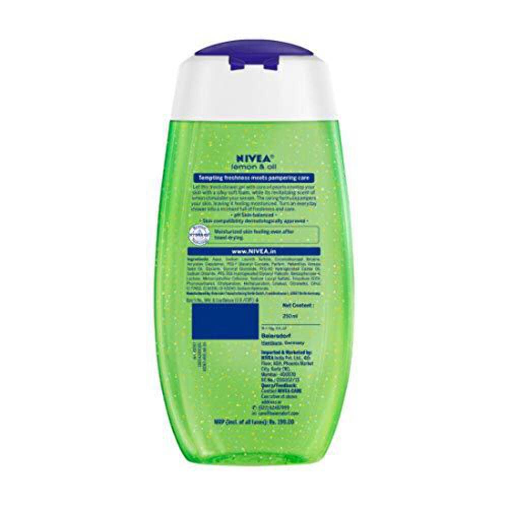 NIVEA Bath Care Lemon And Oil Shower Gel, 250ml – view 3