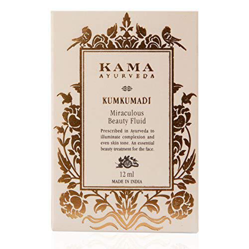 Kama Ayurveda Kumkumadi Thailam Miraculous Beauty Fluid Ayurvedic Night Serum (Facial Oil) (12ml) – view 2