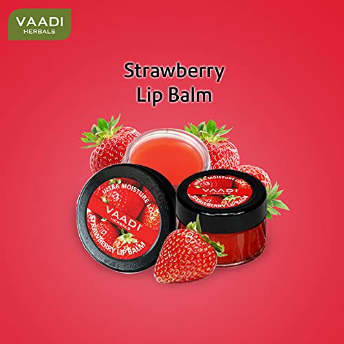 Vaadi Herbals Lip Balm, Strawberry And Honey, 10g (Pack Of 4) – view 4