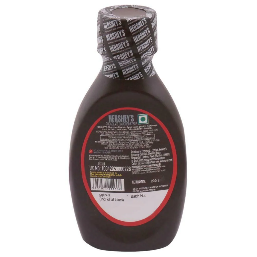 Hershey's Chocolate Syrup 200 g – view 2