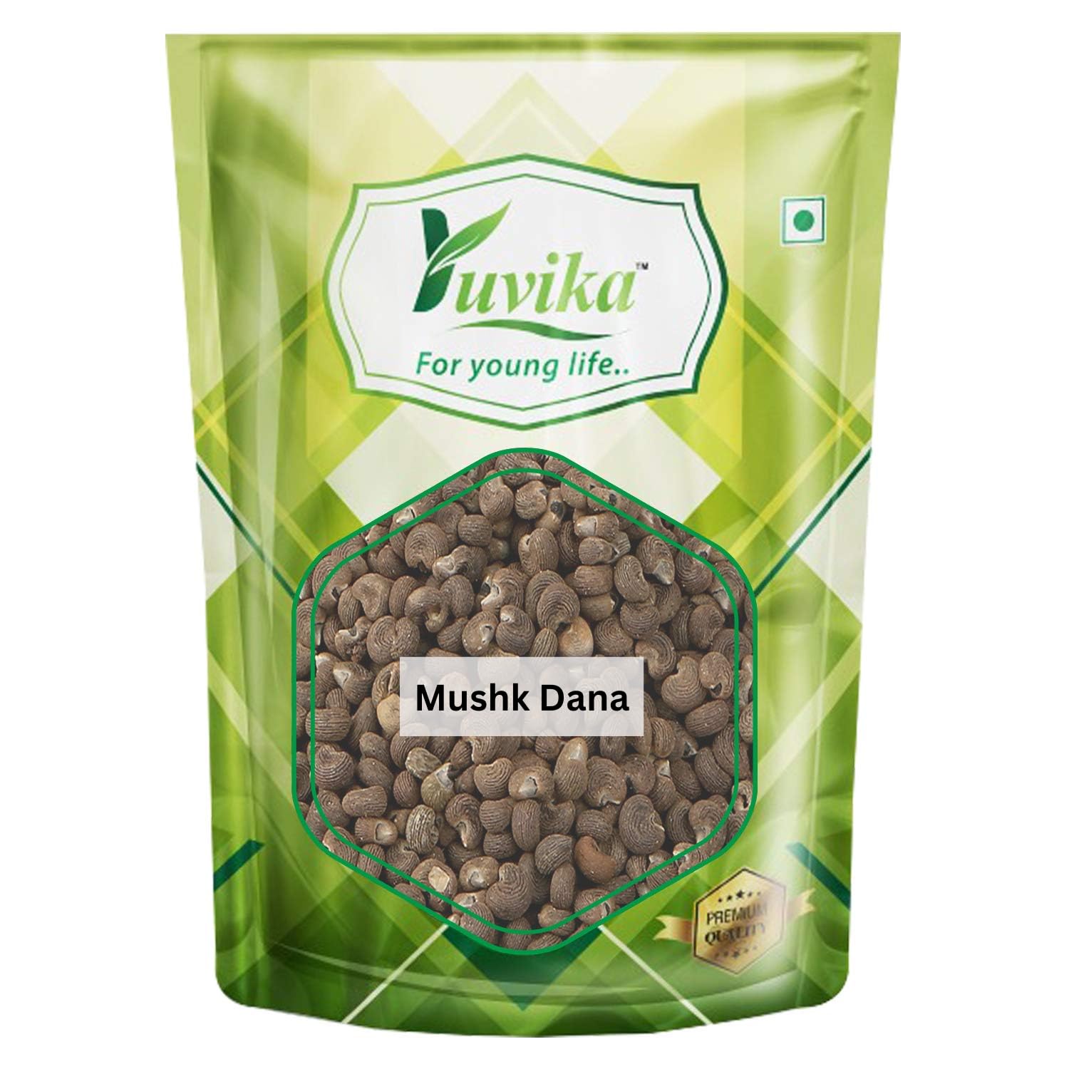 Yuvika Mooshk Dana seeds in 100 gram bag