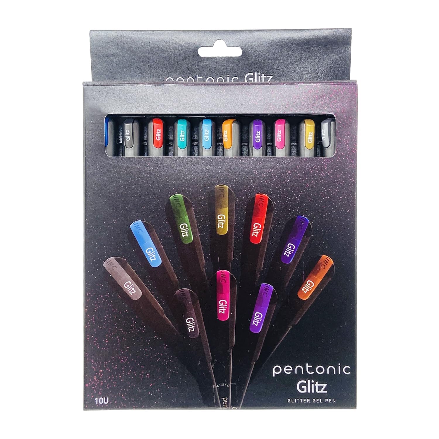 Pentonic Glitz 1.0 mm Multicolor Glitter Gel Pen – view 2