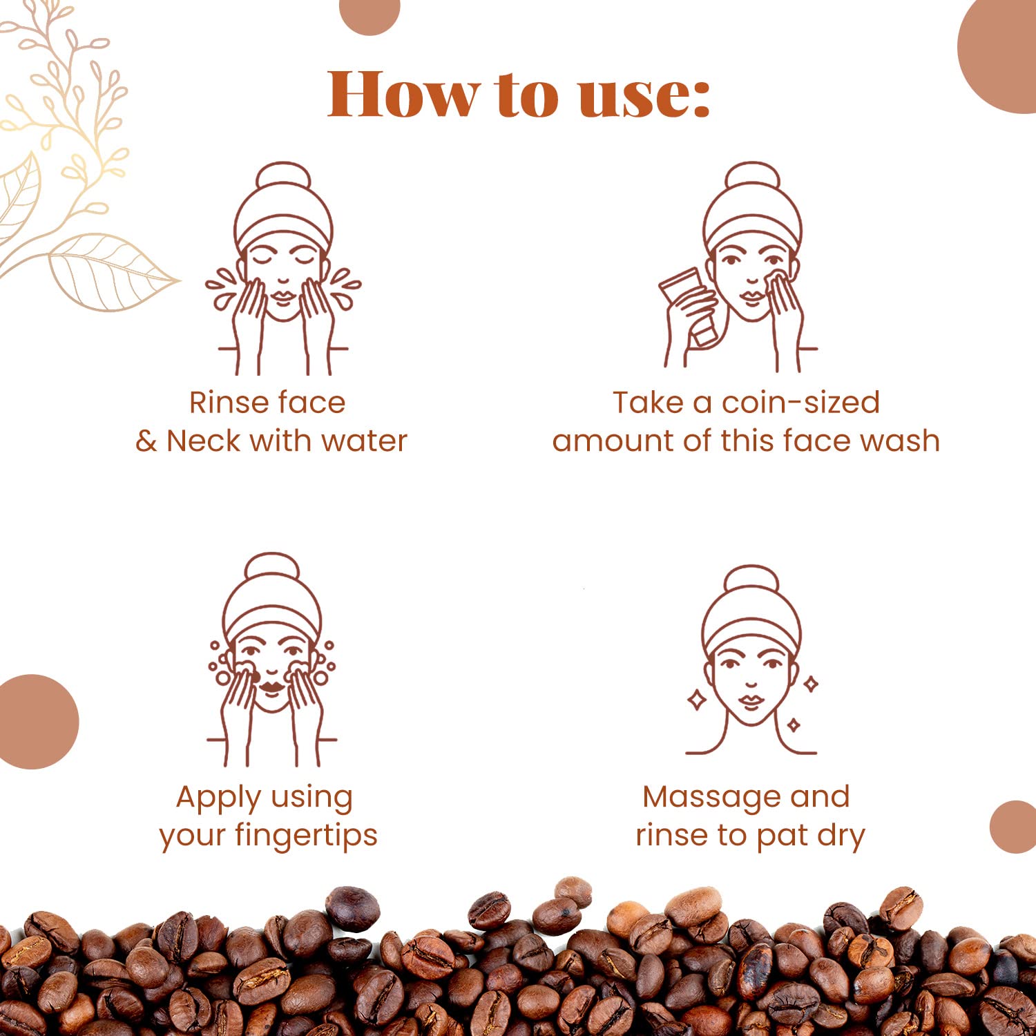 NutriGlow NATURAL'S Coffee Face Cleanser with Yogurt & Honey for Blackhead Removal Face Wash (100 g) – view 6