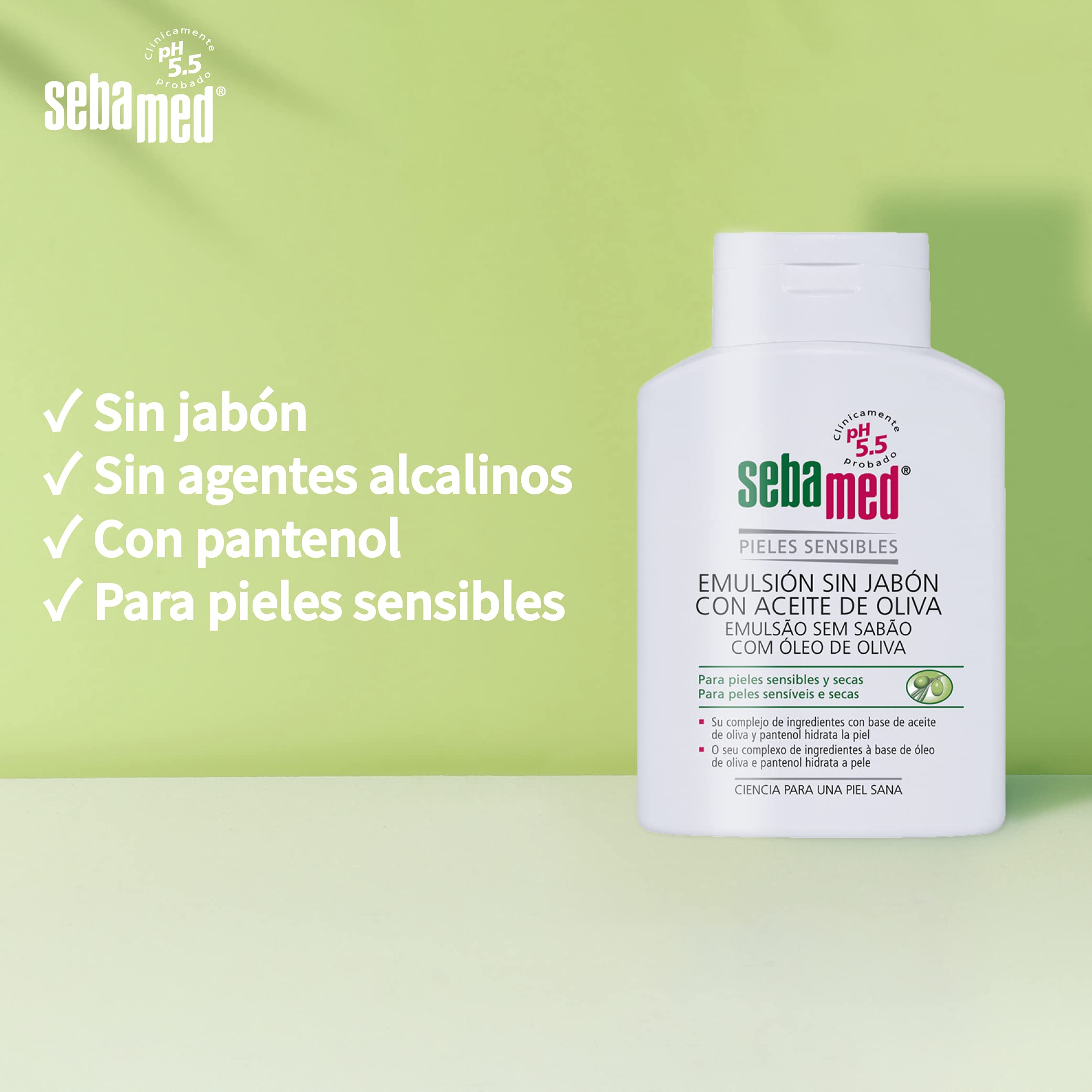 Sebamed Olive Face & Body Wash – view 4