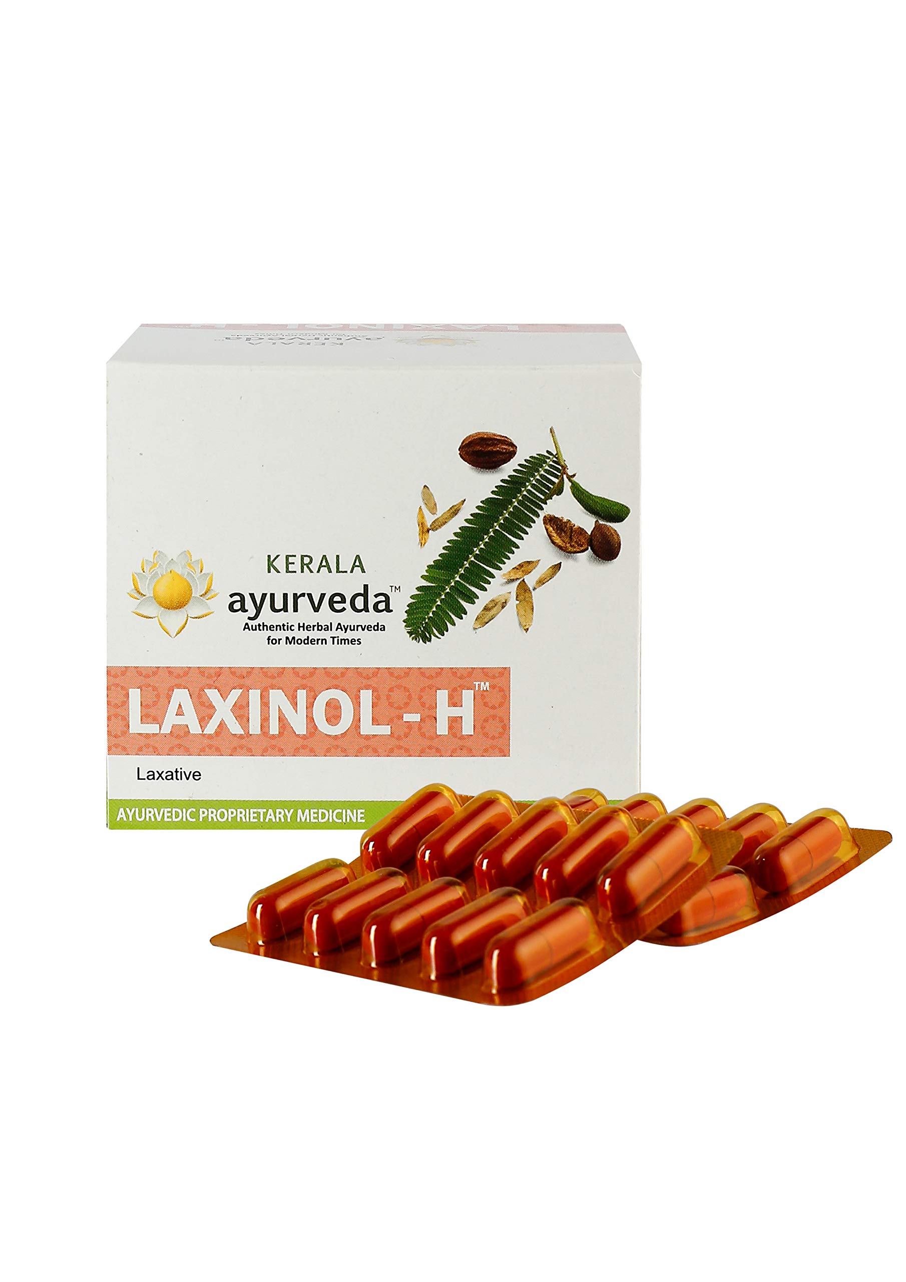 Kerala Ayurveda Laxinol-H - 100 Capsule (Pack of 3) – view 3