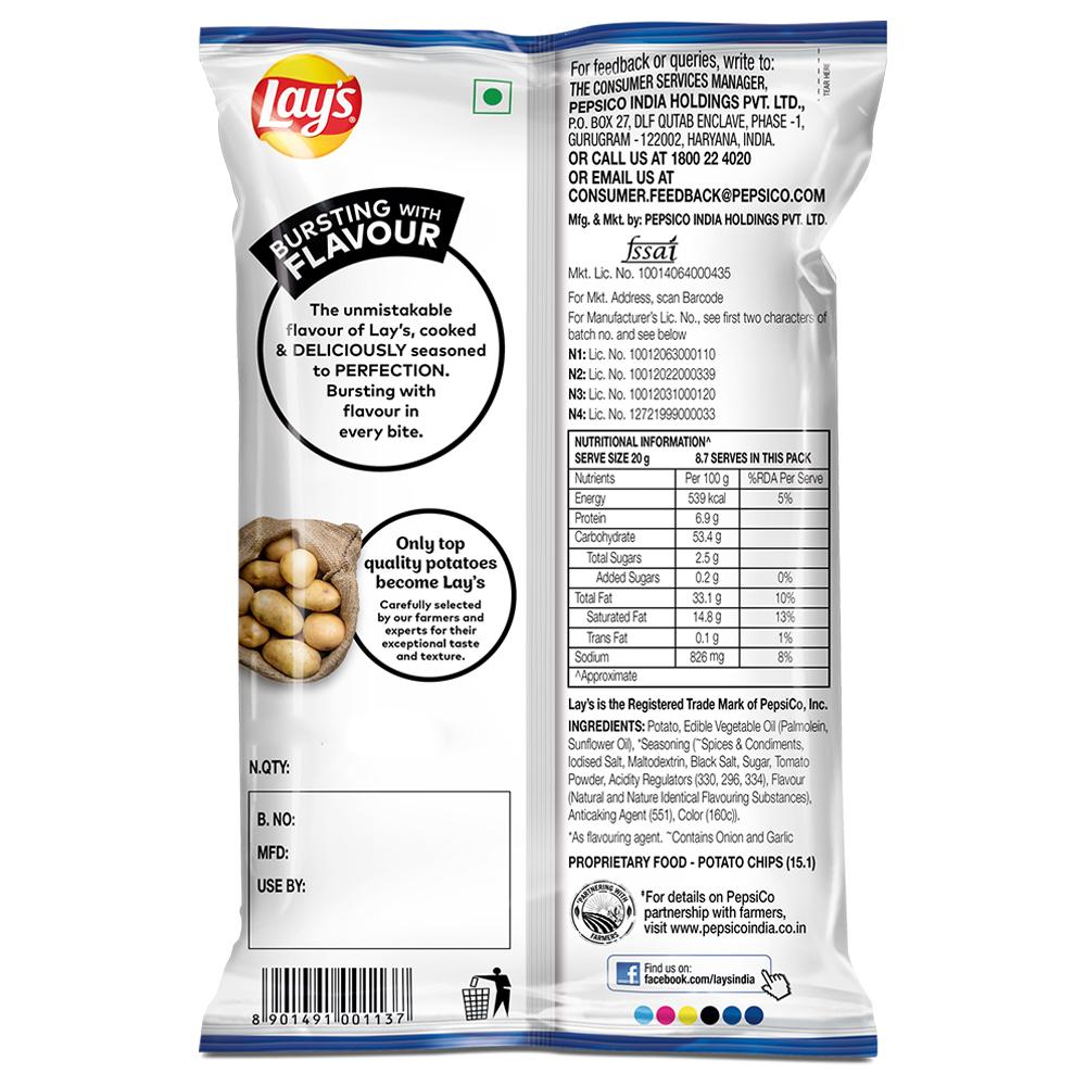 Lay's India's Magic Masala Potato Chips 157 G – view 2