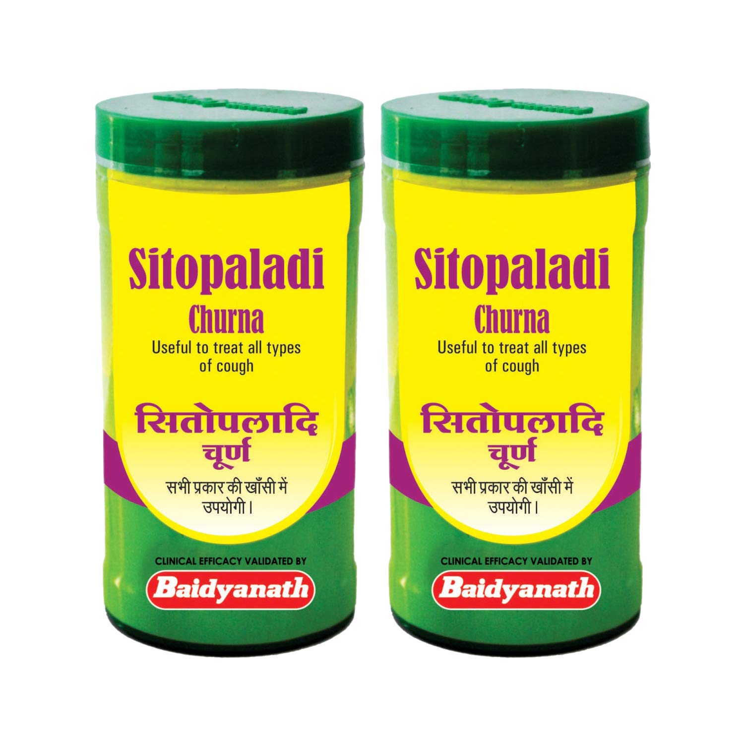 Baidyanath Asli Ayurved Sitopaladi Churna twin pack, 60 g