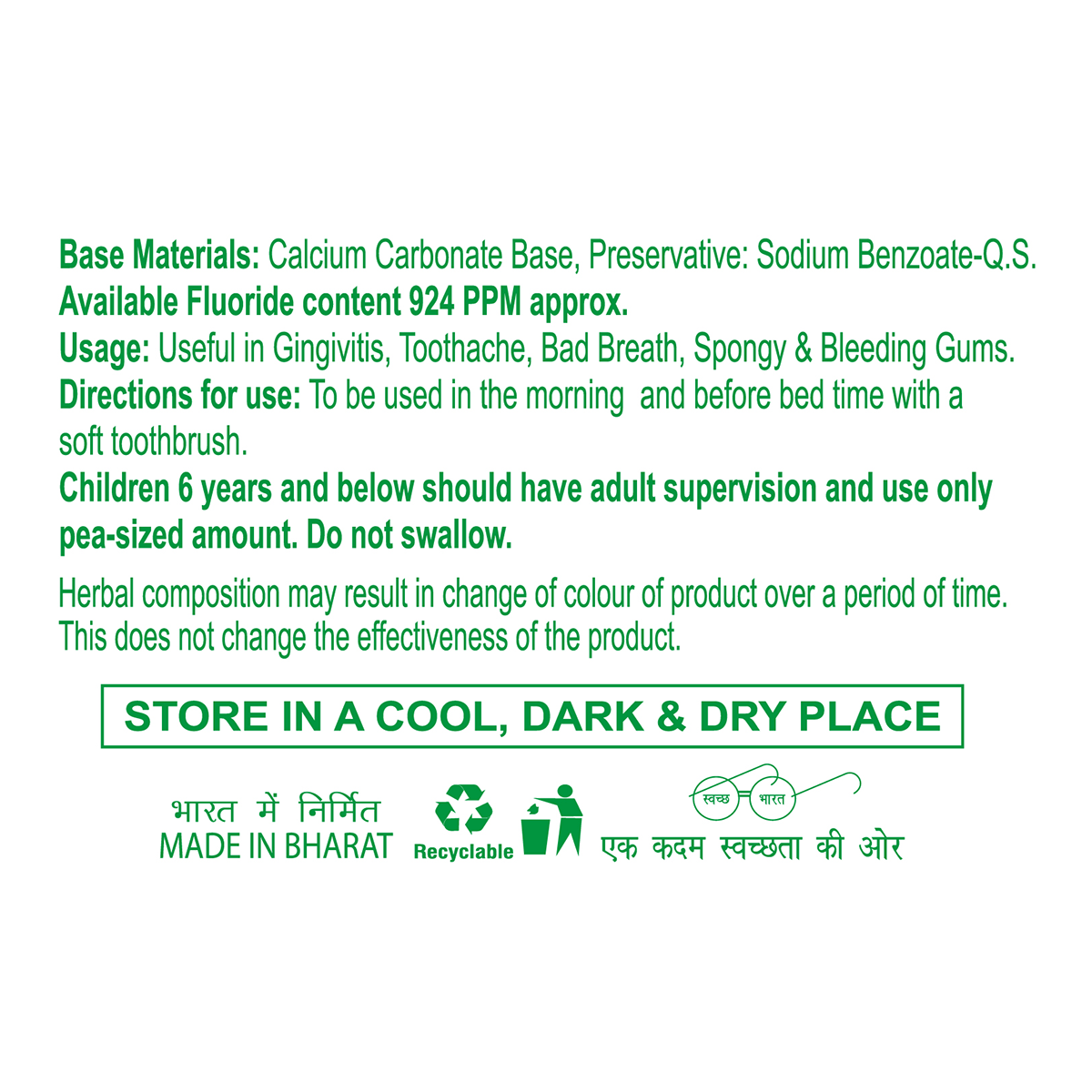 Dant Kanti Natural 200gx3 Big Saver Pack 600 g – view 3
