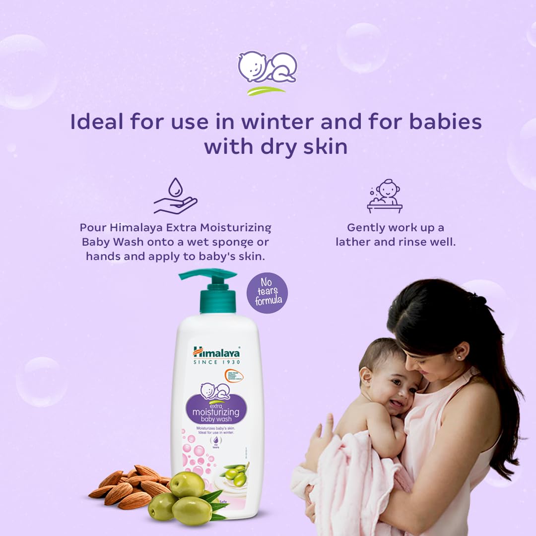 Himalaya Extra Moisturizing Baby Wash, 200ml – view 7