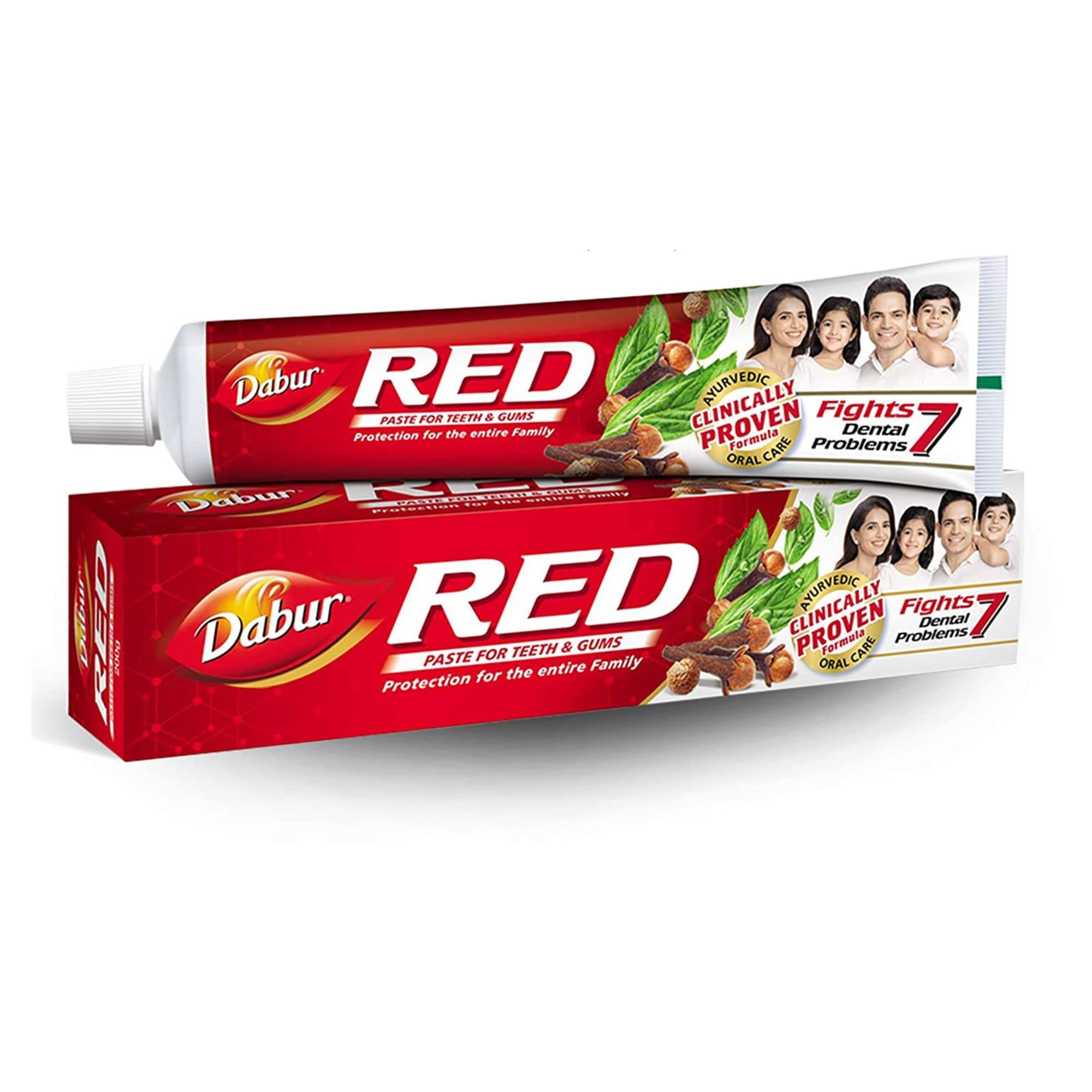 Dabur Red Ayurvedic paste tube front pack 200 gm