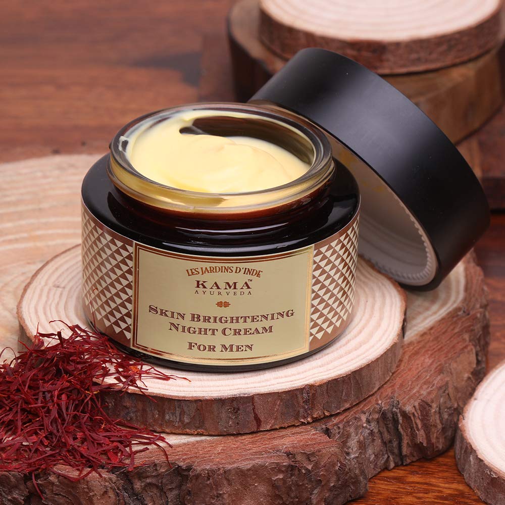 Kama Ayurveda Brightening & Smoothening Night Cream For Men, 50g – view 3