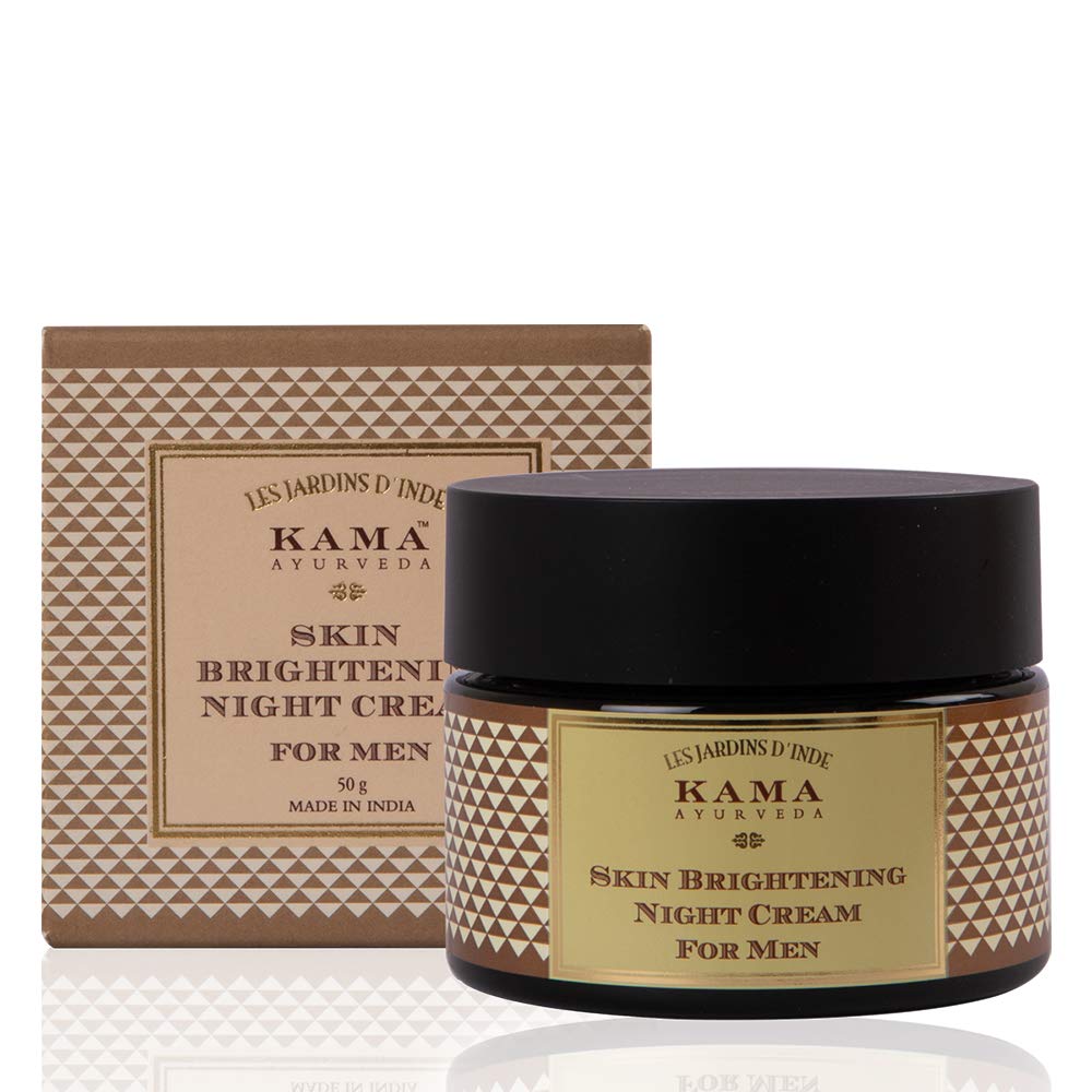 Kama Ayurveda Brightening & Smoothening Night Cream For Men, 50g – view 5