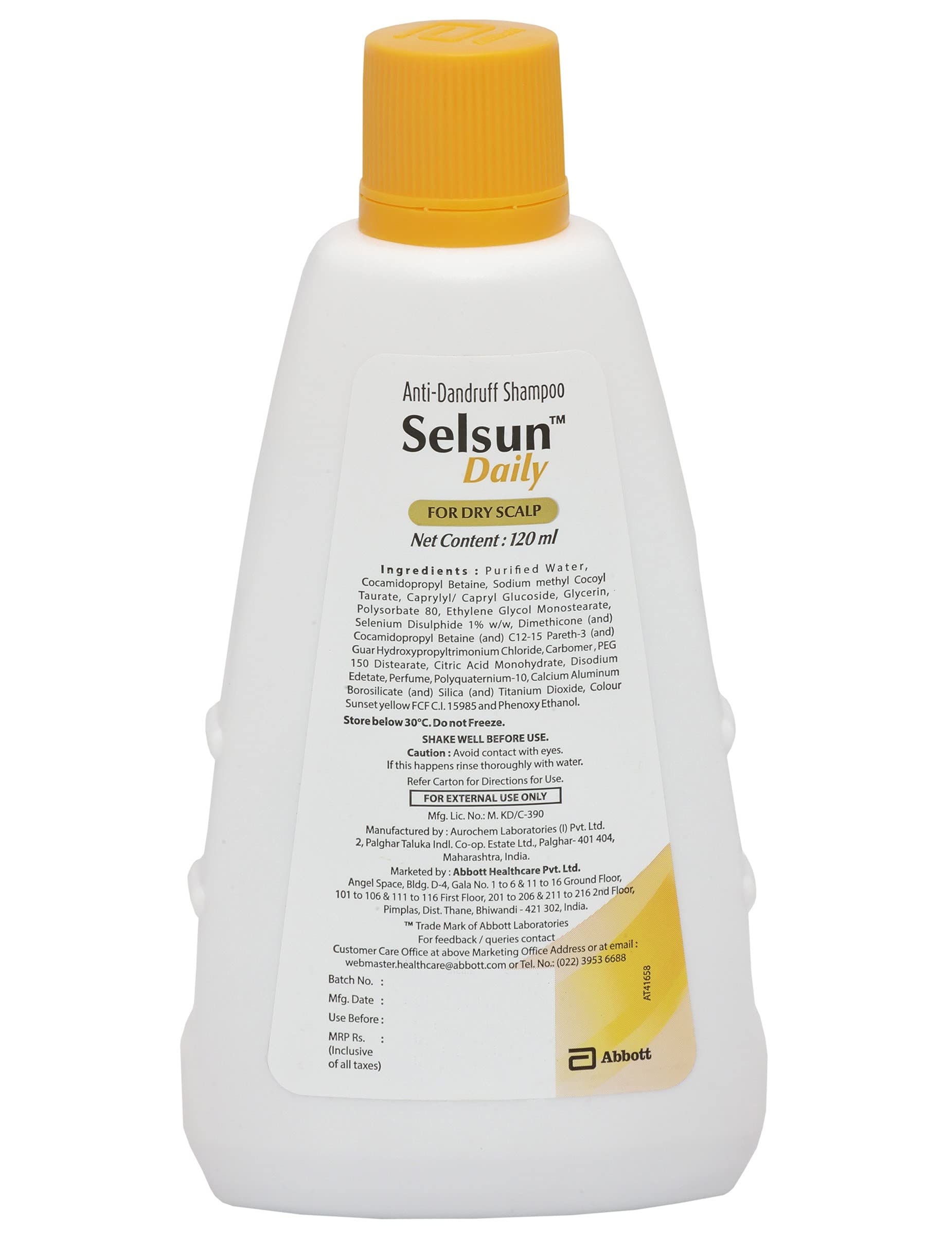 Abbott Selsun Selsun Daily Anti-Dandruff Shampoo 240ml – view 6