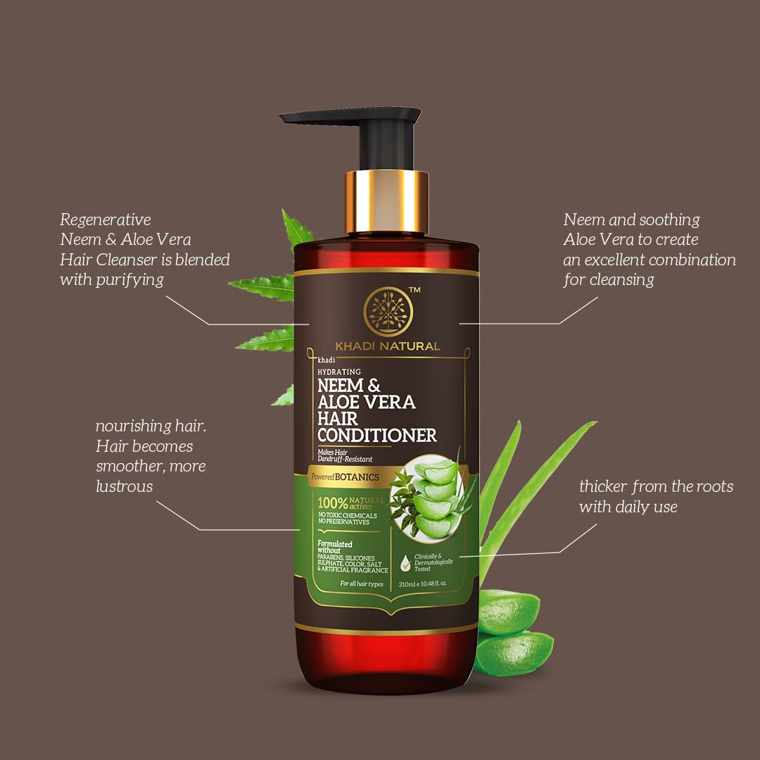 Khadi Natural Neem & Aloevera Hair Conditioner – view 2