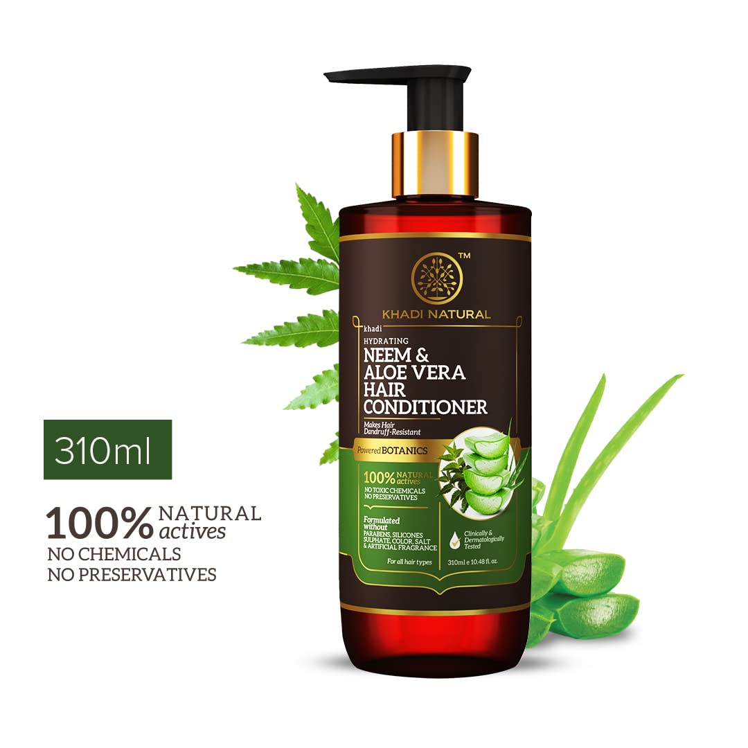 Khadi Natural Neem & Aloevera Hair Conditioner – view 6